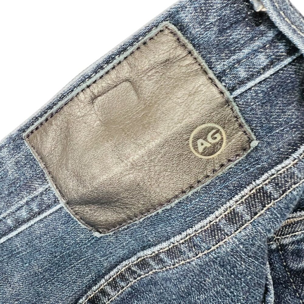 AG Adriano Goldschmied Blue Denim Jeans 33x34 The Graduate Tailored Leg - Picture 5 of 15